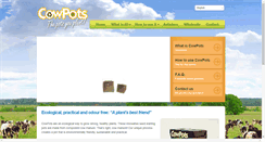 Desktop Screenshot of cowpotscanada.com